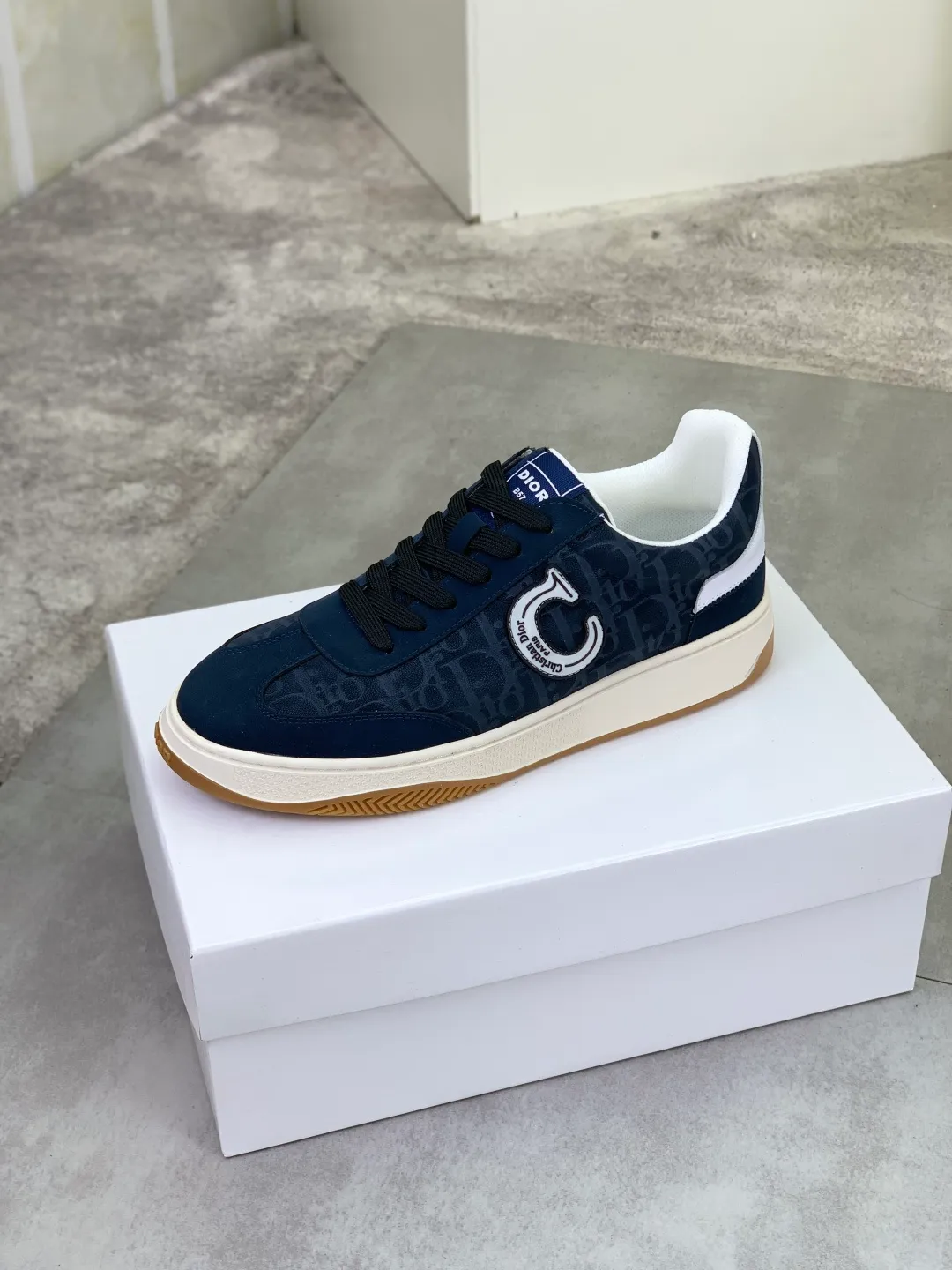 Men's Men's Shoes 💰P380 💰[New Style]🆘[Dior] 2025 Dior Original Lace-up Low-top Men's Shoes Classic casual shoes 🔥This model is the official flagship model with high quality and made by famous original designers. It is made of high-quality cowhide with original materials➕Comfortable and breathable mesh lining➕Pigskin insole. The perfect last shape and generous and fashionable design have attracted many consumers. Suitable for drivers to drive🚗. What you want is the highest quality in the market. Color: 4️⃣Color code number: 38--44 (45 customized)